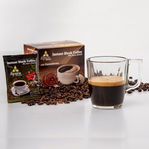 Ayura ganoderma gombás kávé